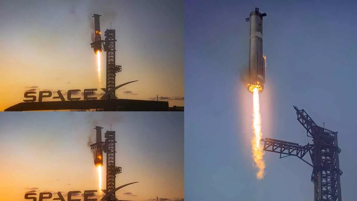 ইতিহাস তৈরি করলো ইলন মাস্কের SpaceX, উৎক্ষেপণ প্যাডে নিরাপদে অবতরণ রকেট বুস্টারের