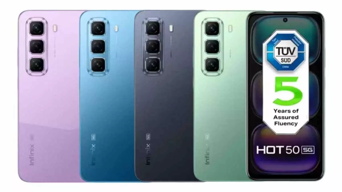 দুর্ধর্ষ ফিচার, Infinix Hot 50 Pro ও Infinix Hot 50 Pro+ স্লিম ডিজাইন, ১৬ জিবি র‌্যাম ও বড় ব্যাটারি সহ লঞ্চ হল