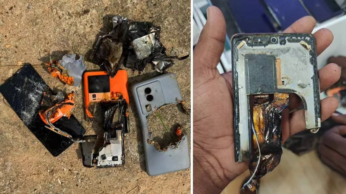 iQOO Smartphone Explodes