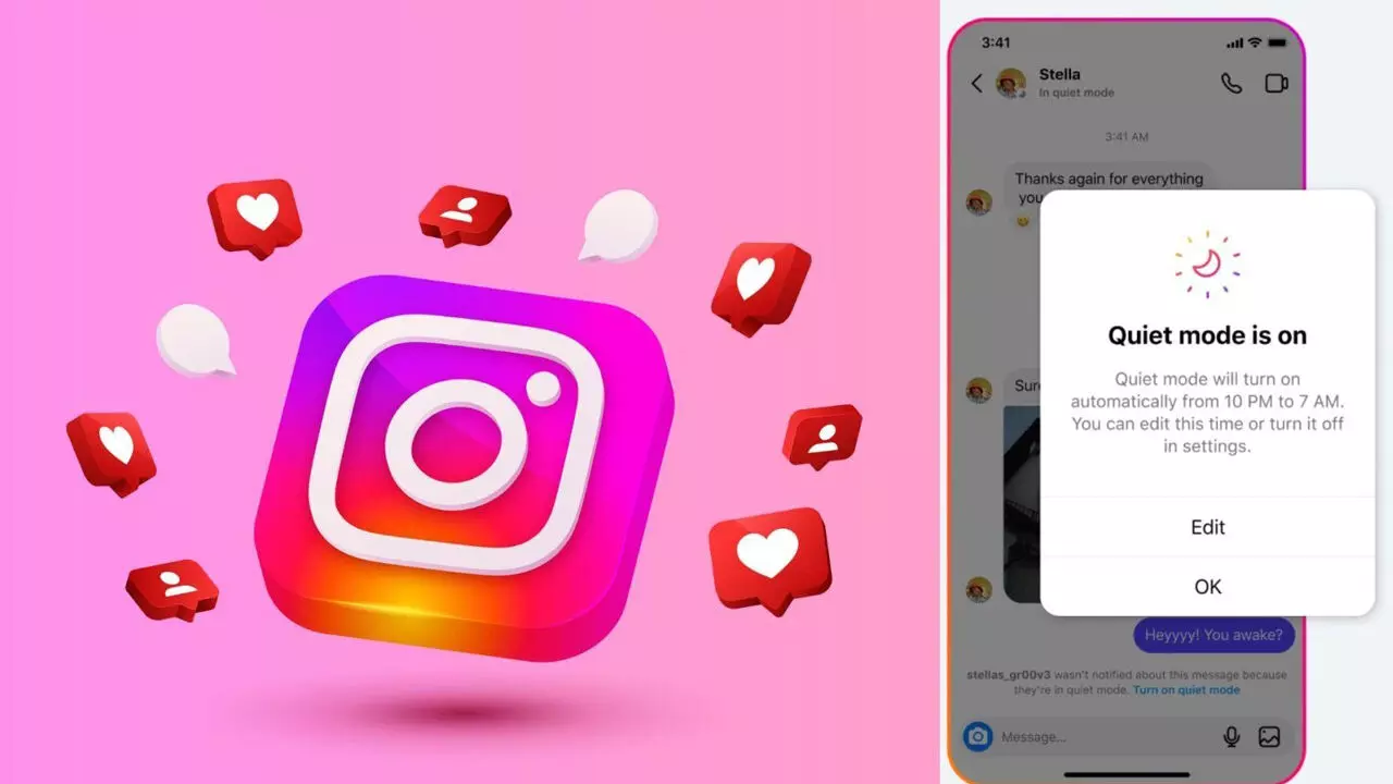 Instagram Quiet Mode