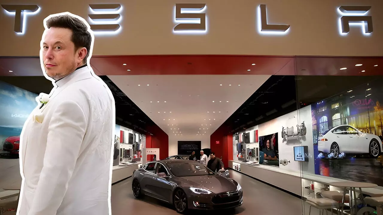 Tesla Showroom New Delhi