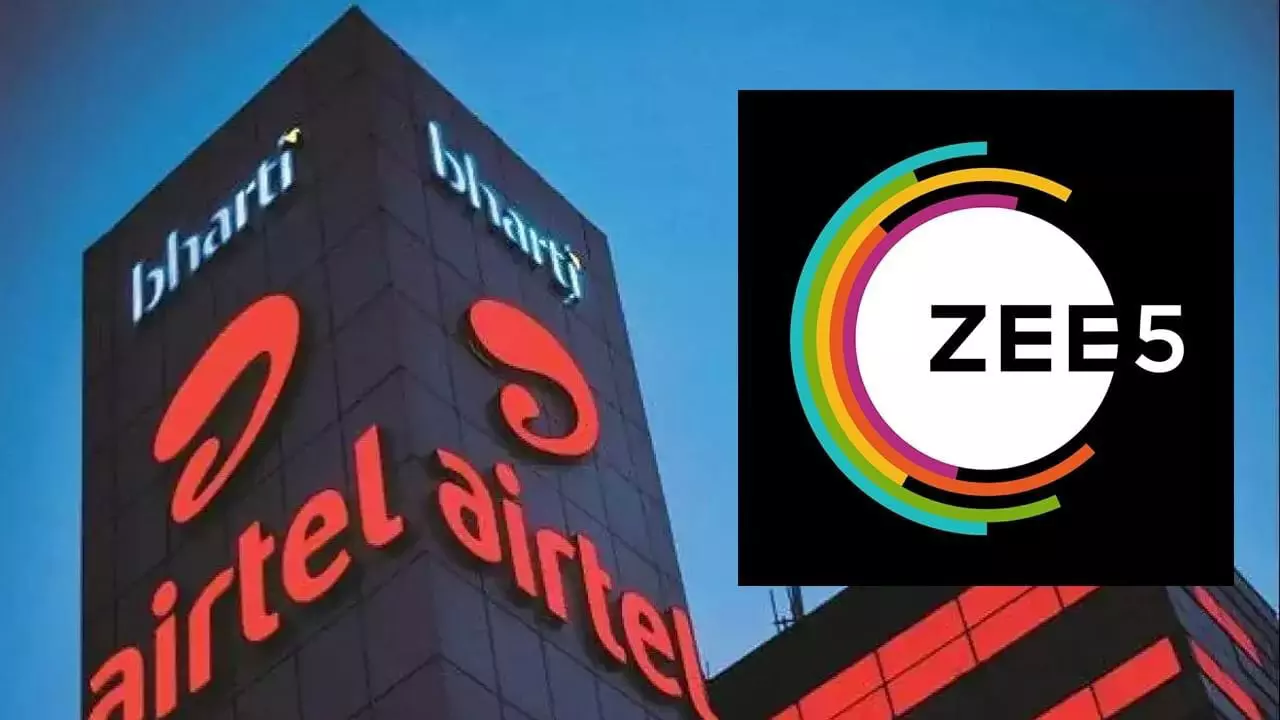 Airtel এর নয়া পদক্ষেপ, গ্রাহকরা বিনামূল্যে দেখতে পাবে Zee5 অ্যাপের কনটেন্ট