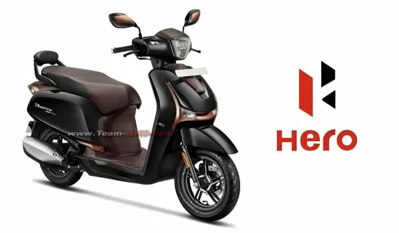 Hero Destini 125 Facelift Patent Image Reveals New Design