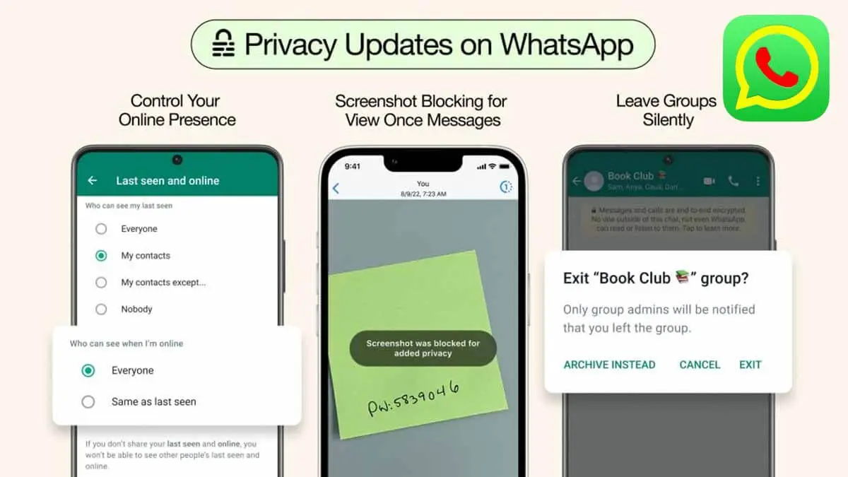 How To Send Private Photo Using Whatsapp View Once Privacy Feature 1