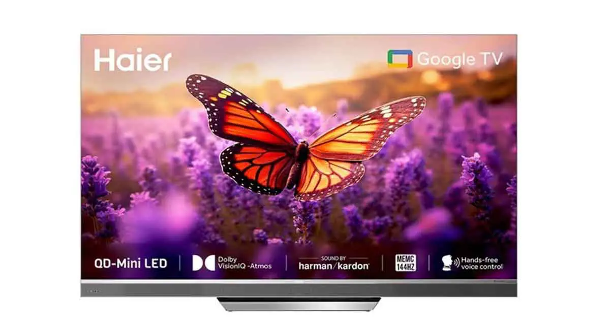 Haier M95E Qd Mini Led 4K Smart Tv Series Launched In India Featuring Dolby Sound