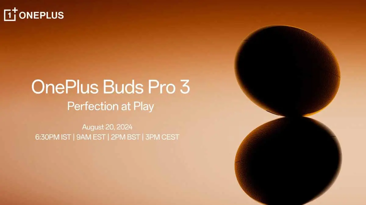 Oneplus Buds Pro 3 Launch Date In India Set 20 August Price And Specifications Leaked