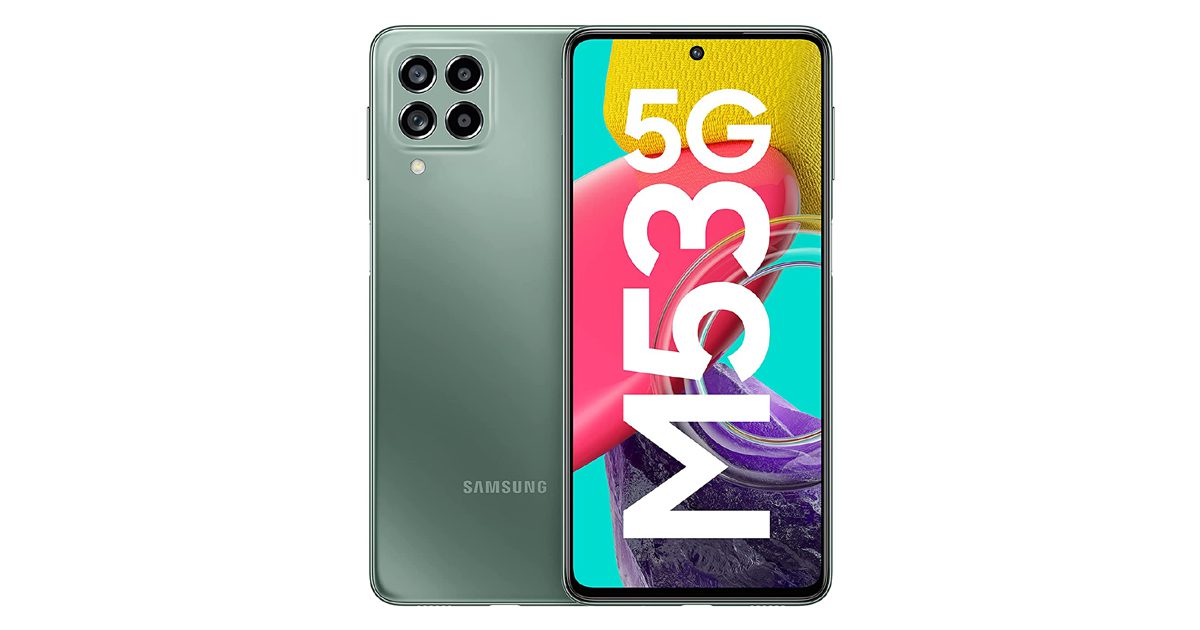 Samsung Galaxy M53 5G limited Price cut on company website