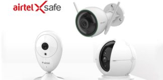 Airtel Xsafe launches with 3 Cameras and Free Subscription