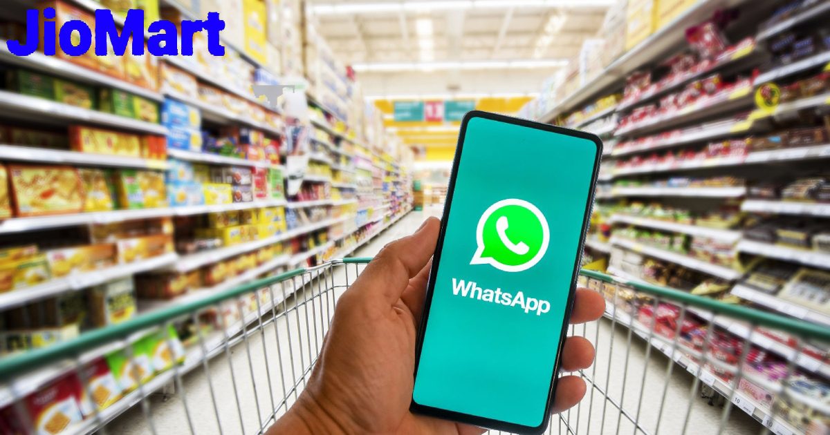 JioMart User can order Grocery Item via WhatsApp