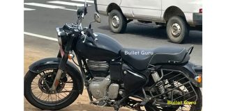 New Royal Enfield Bullet 350 spied testing again