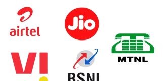 TRAI publish List of Jio Airtel Vi BSNL MTNL 30 Days Validity Plans