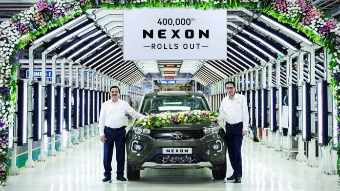 Tata Motors rolls out 400000th unit of Tata Nexon SUV