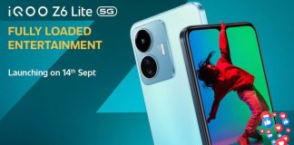 iQoo Z6 Lite 5G Feature