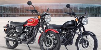 Kawasaki W175 Motorcycle Features