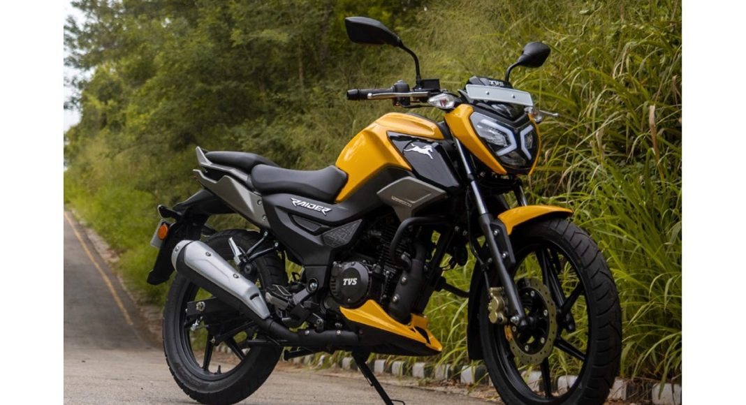 2022 TVS Raider Motorcycle Launched