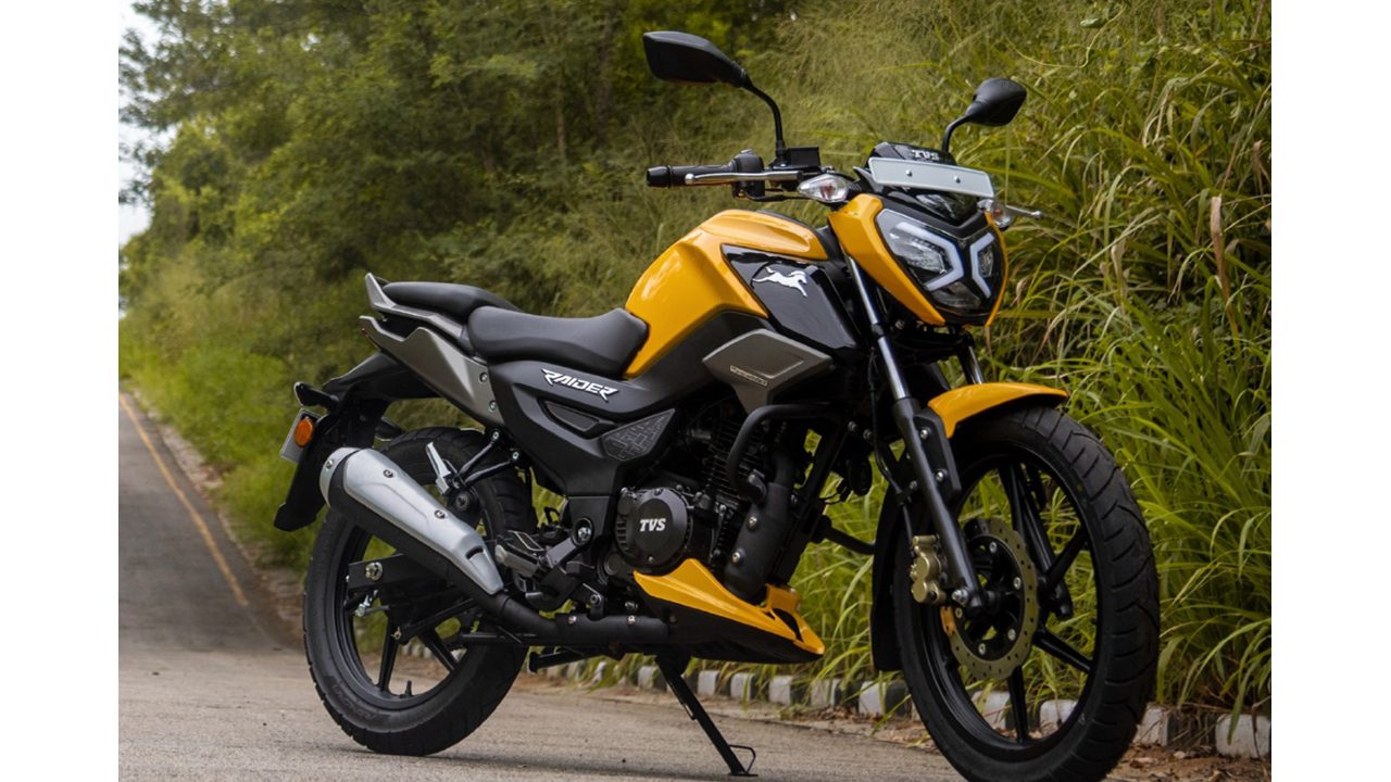 2022 TVS Raider Motorcycle Launched