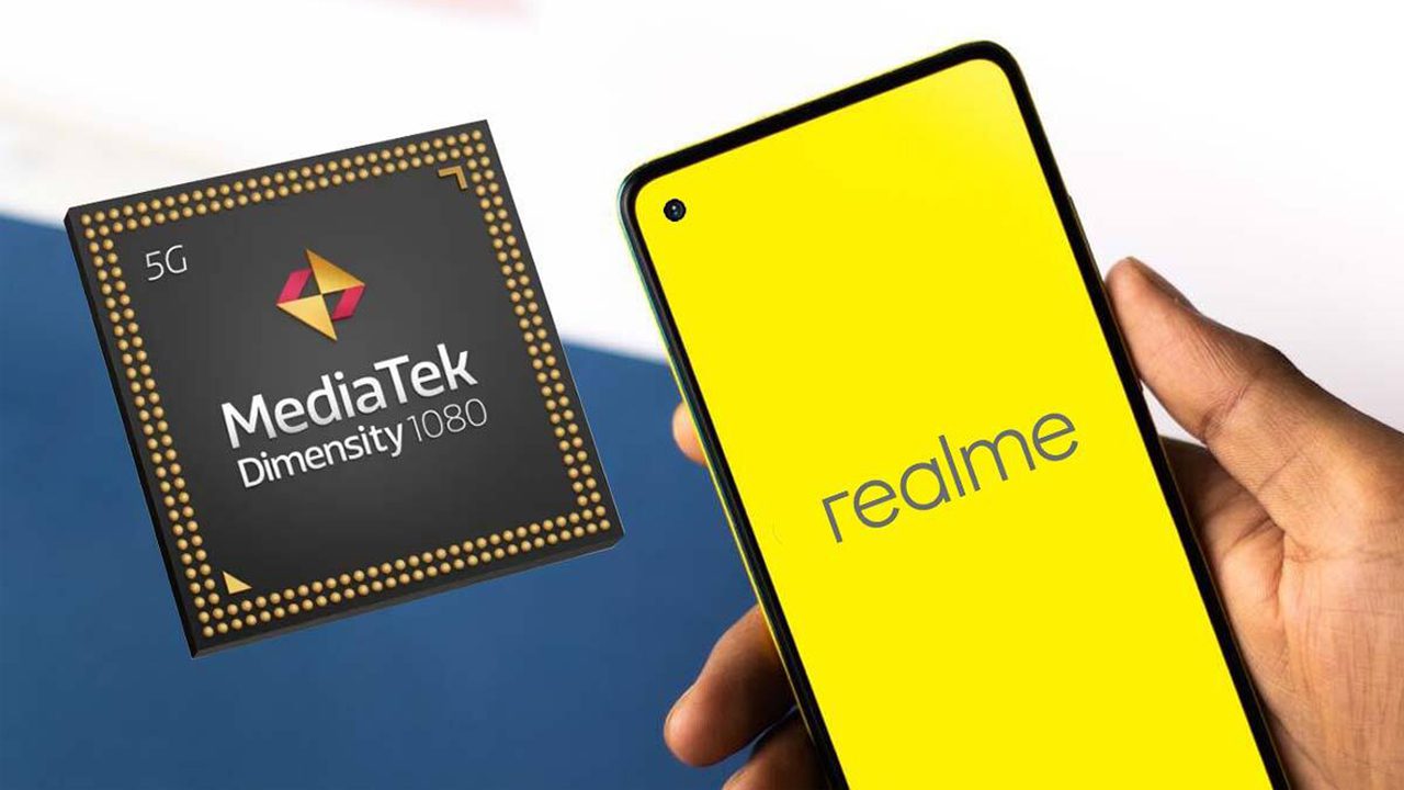 Realme New Smartphone with Dimensity 1080
