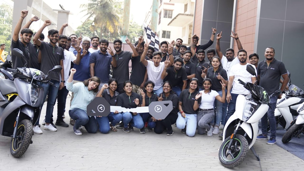 Ather Energy Delivers 250 Units Ather 450X