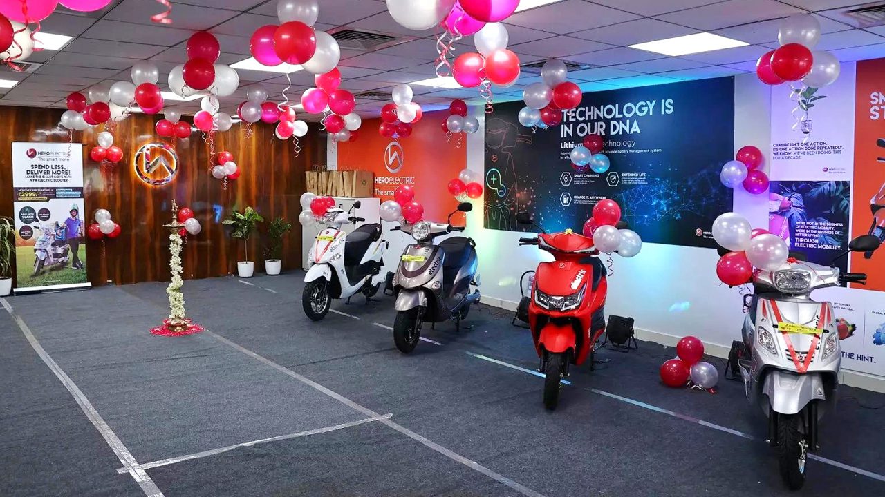 Hero Electric Opens new Showroom in Hyderabad