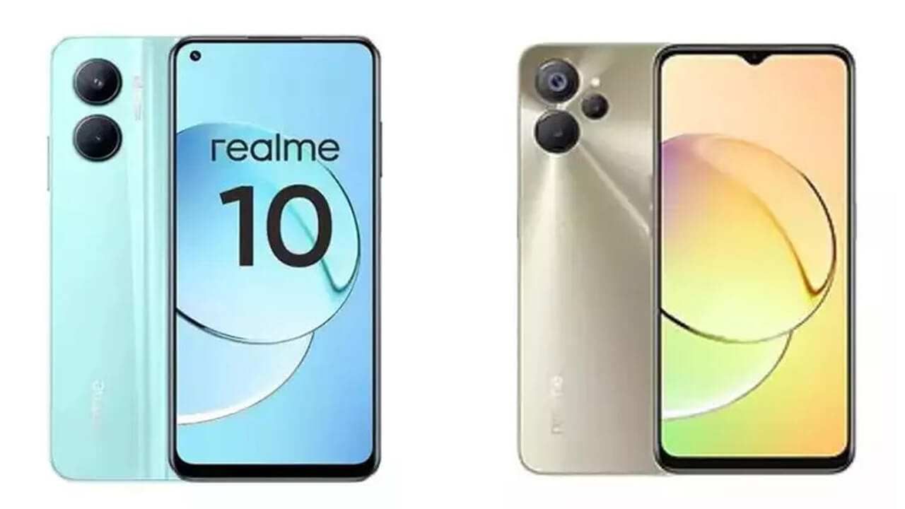 Realme 10 5G vs Realme 10 4G comparison