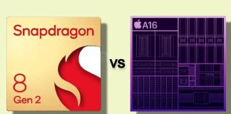 Snapdragon 8 Gen 2 performance slower than Apple A16 Bionic