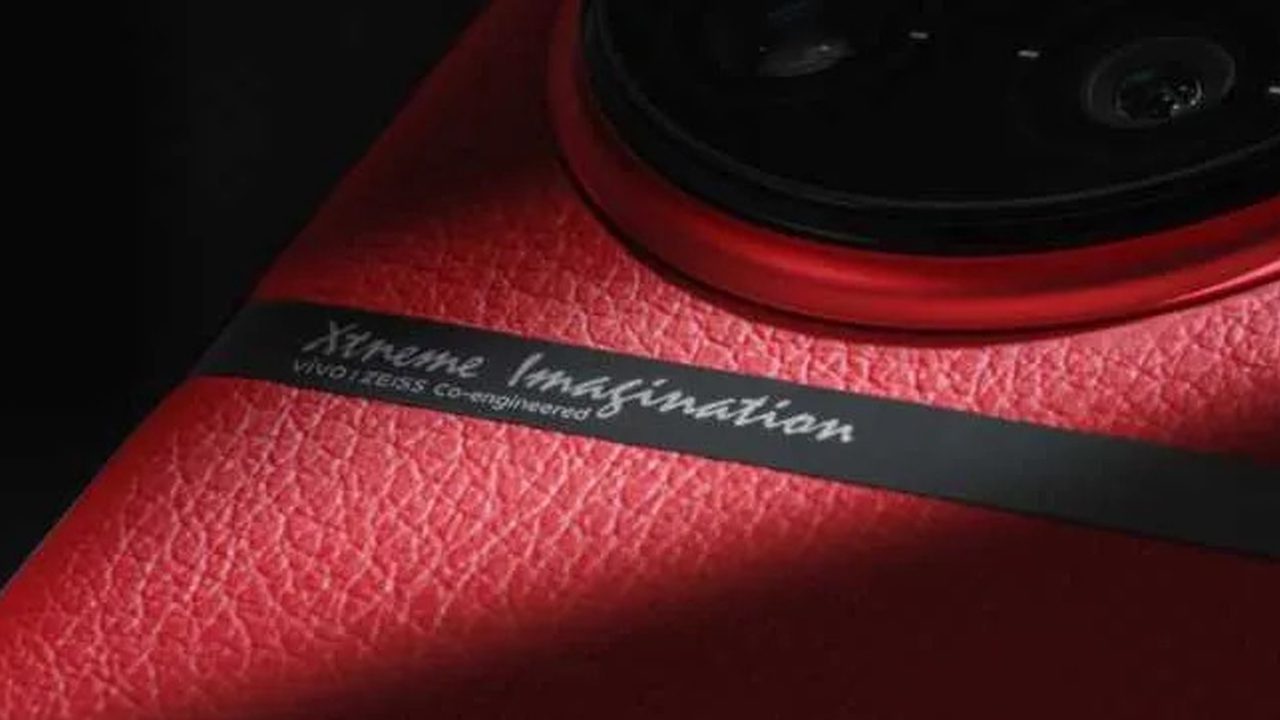 Vivo X90 Pro Plus Red Leather Edition image