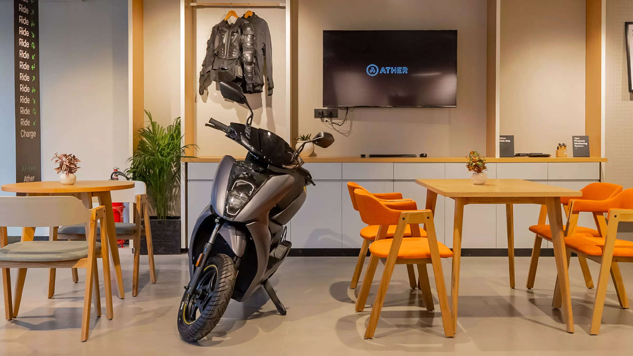 Ather Energy open first Showroom in Patna