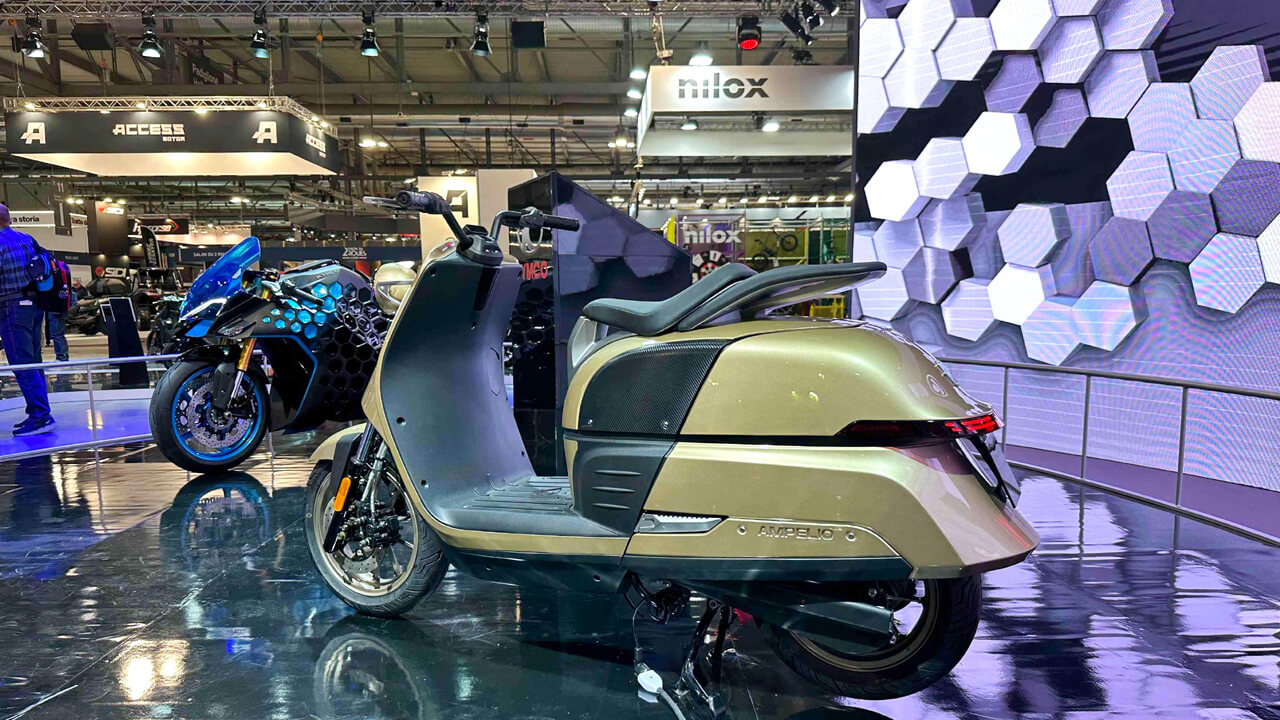 MV Agusta Ampelio Electric Scooter Concept Unveiled