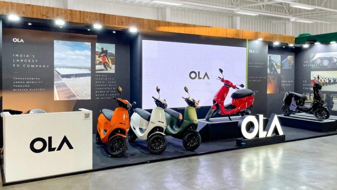Ola S1 Electric Scooter Showcased