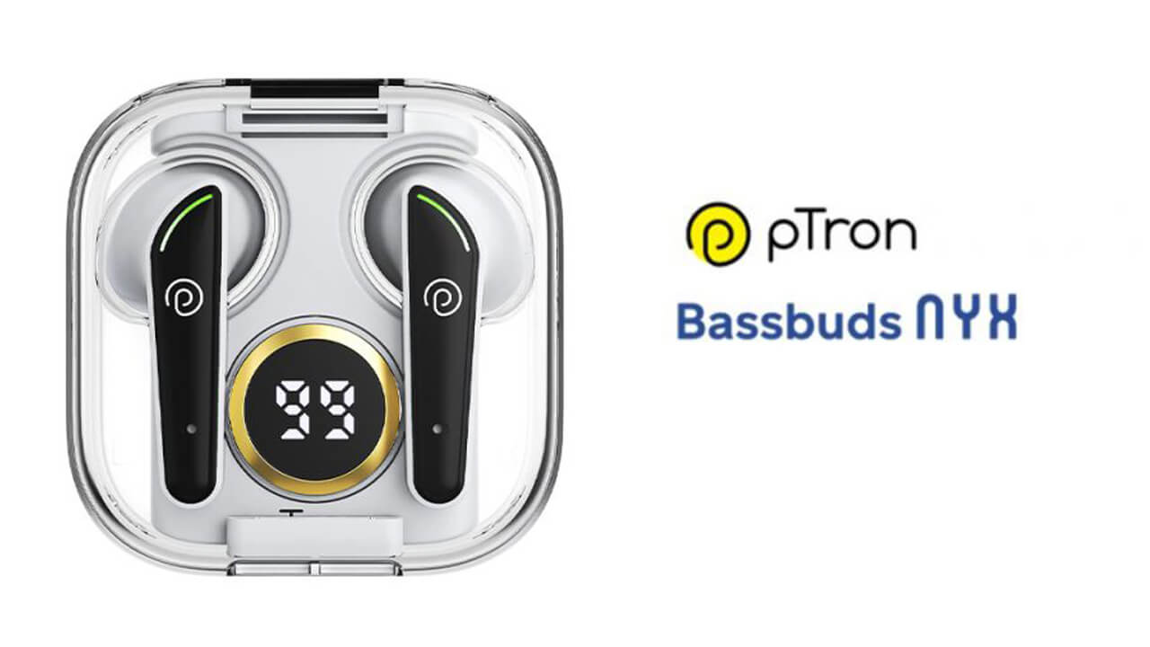 pTron Bassbuds Nyx launched in India