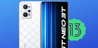 Realme GT Neo 3T Android 13 Open Beta Update