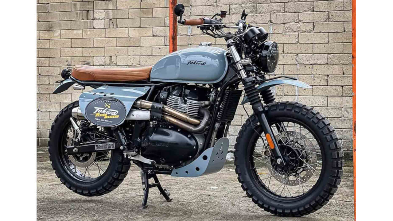 Royal Enfield 650cc Motorcycle Customised Pictures