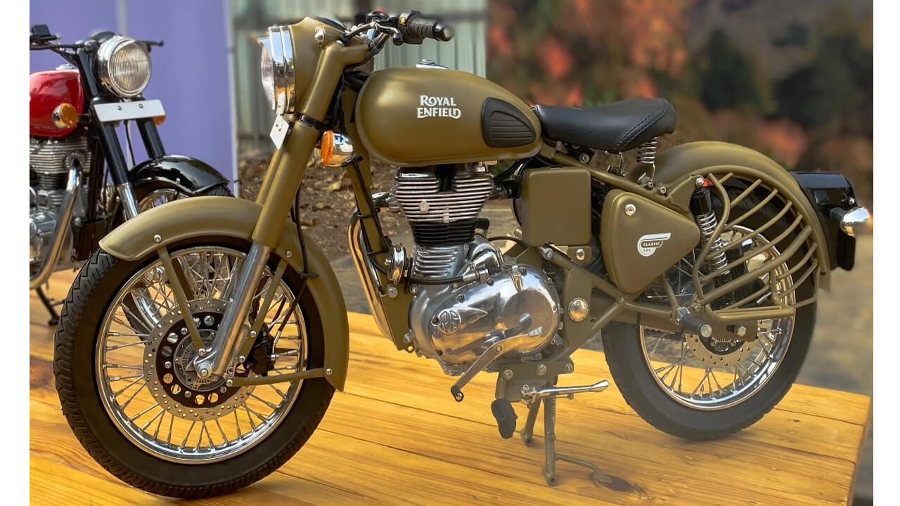 Royal Enfield Classic 500 Scale Model Launched