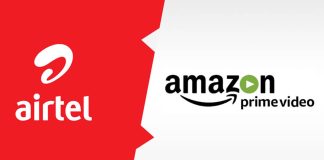Airtel Prepaid packs with Amazon Prime Benefits