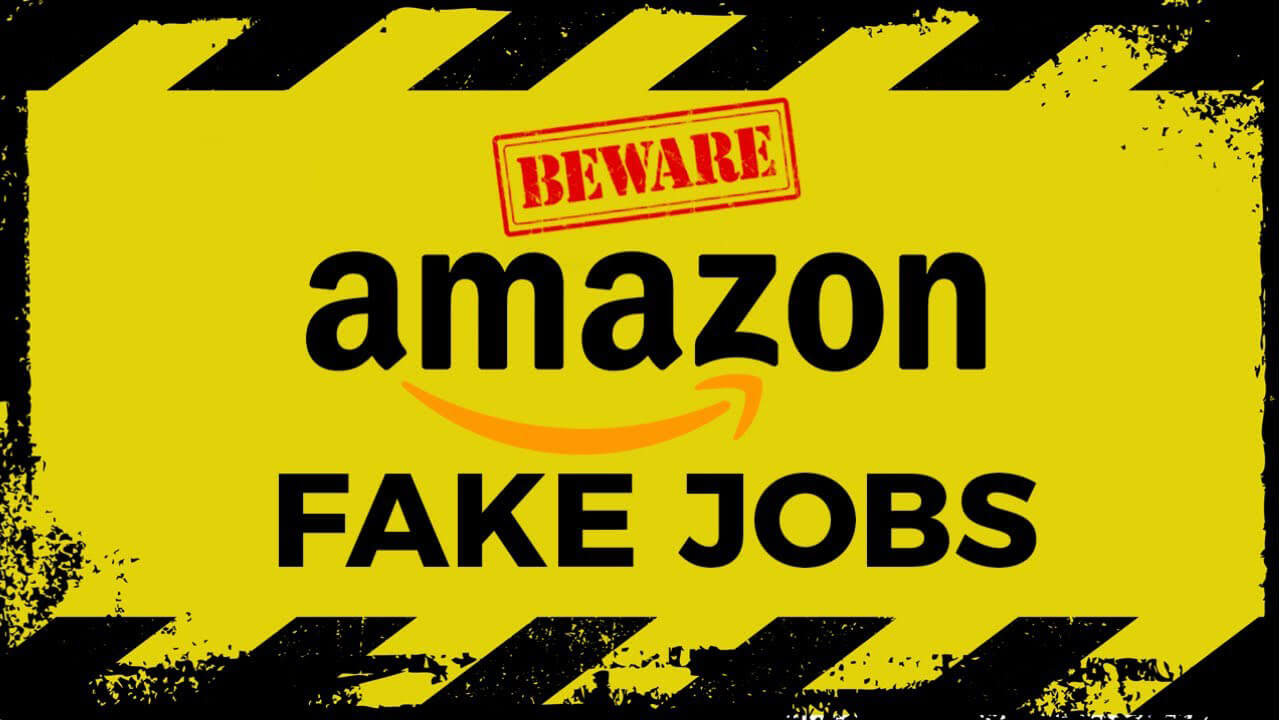 Amazon online job scam