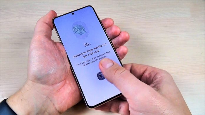 Samsung Make new Fingerprint Login Sensor