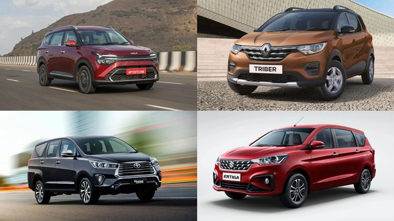 Top 5 Best Selling MPVS India 2022