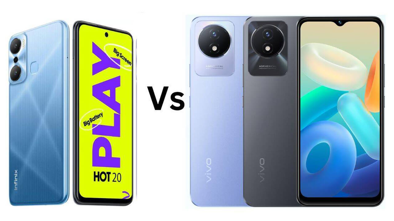Vivo Y02 vs Infinix Hot 20 Play comparison