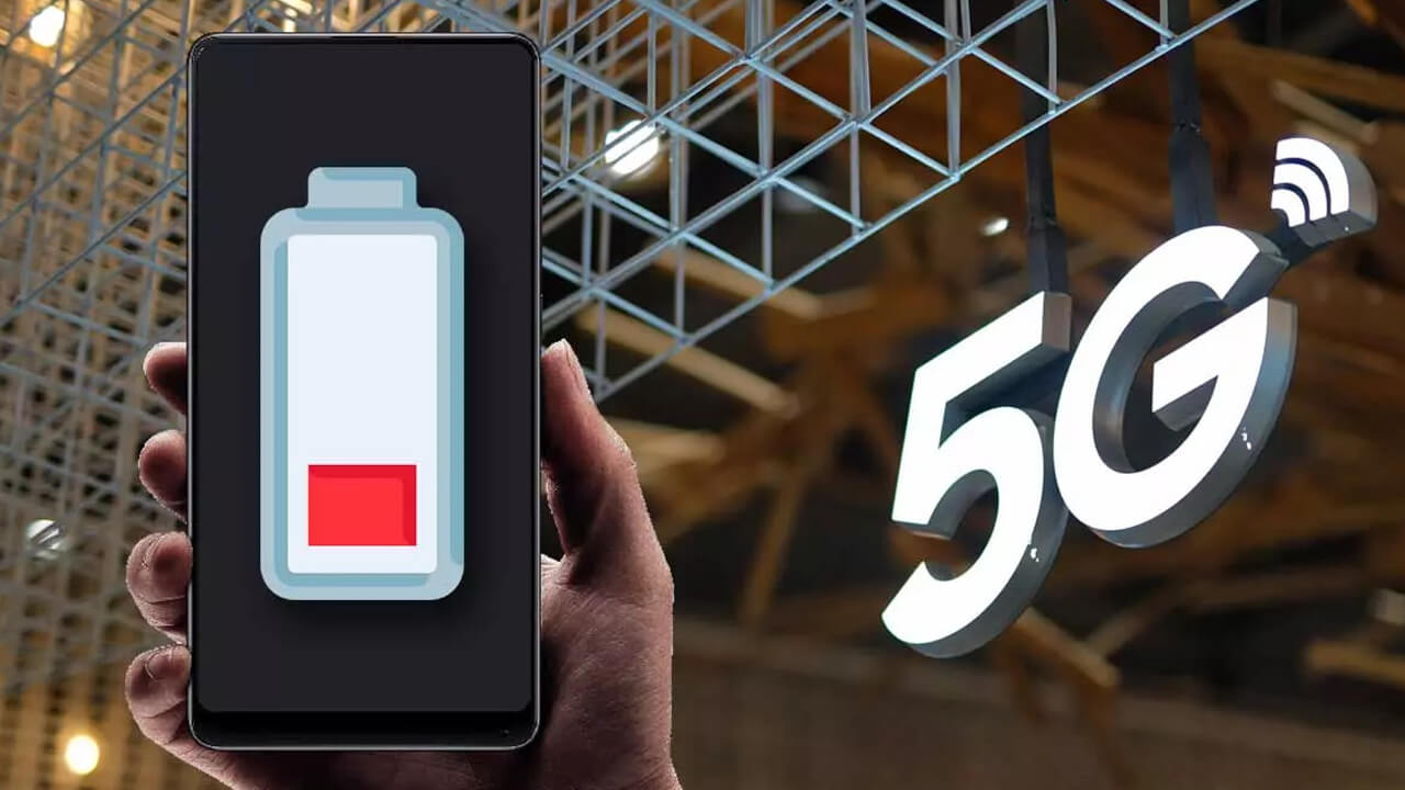 5G Draining Smartphone Battery Faster