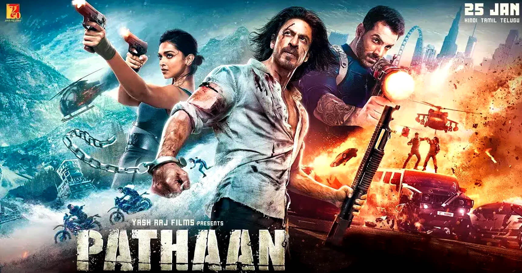 Pathaan Movie released ICE IMAX Formats