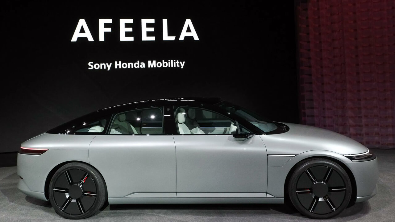 Sony & Honda unveil new Electric Car
