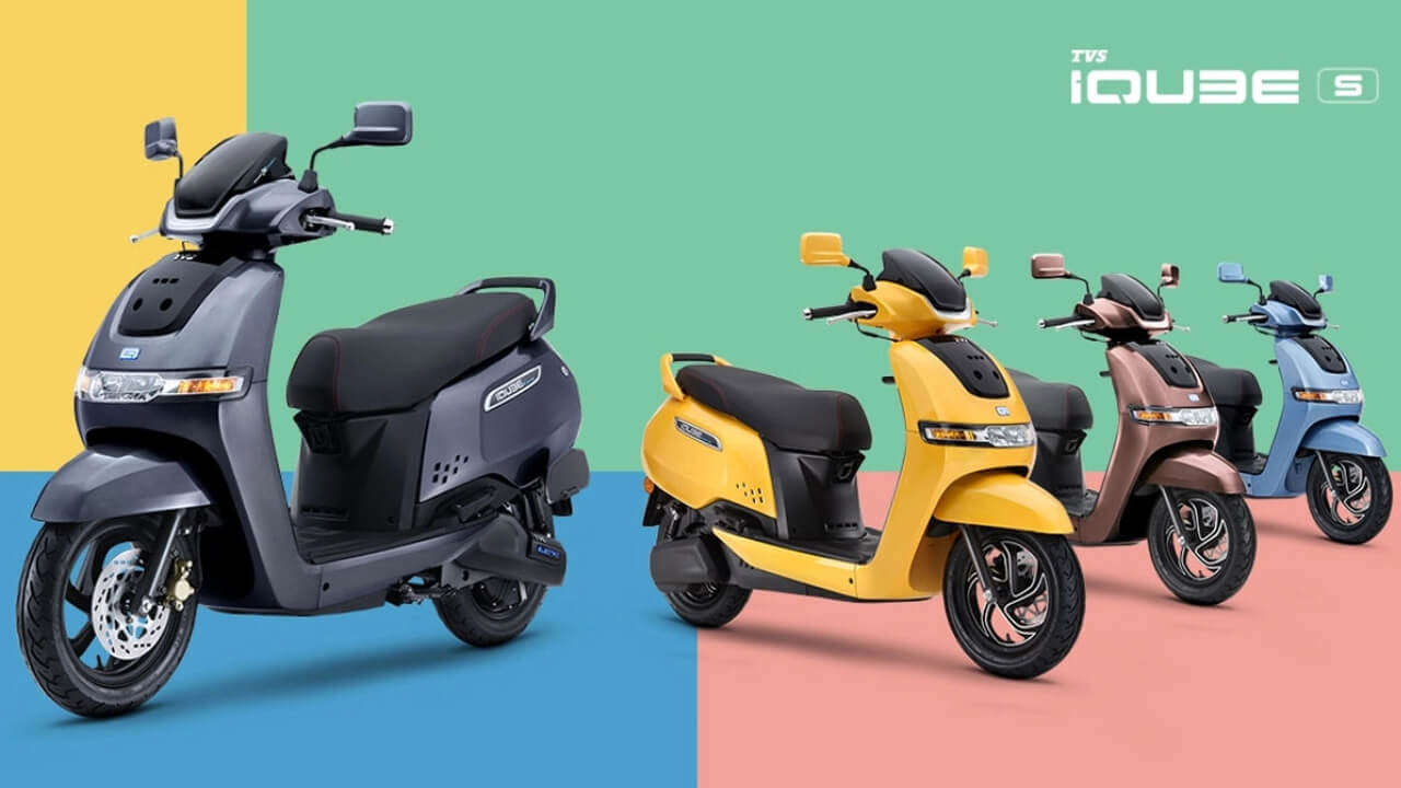 TVS sold 11071 units of iQube E-Scooter