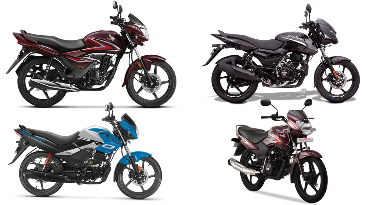 Top 5 Commuter Motorcycles under rs 1 lakh