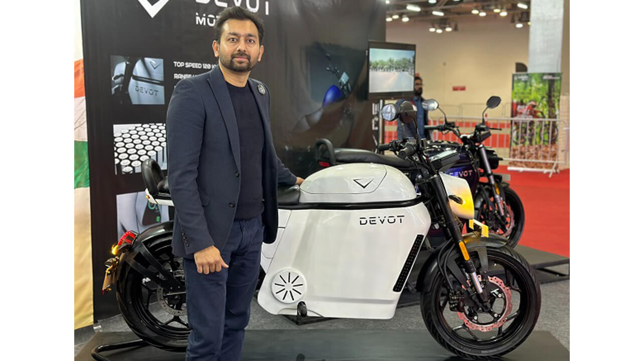 Devot Motors Unveils Electric Motorcycle