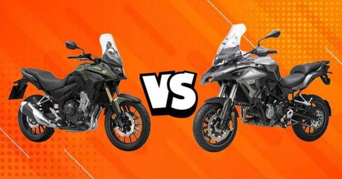 Honda CB500X vs Benelli TRK 502 Compared