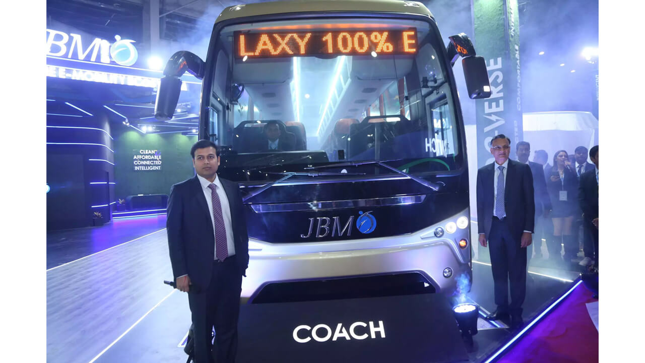 JBM Auto Unveils New Electric Bus