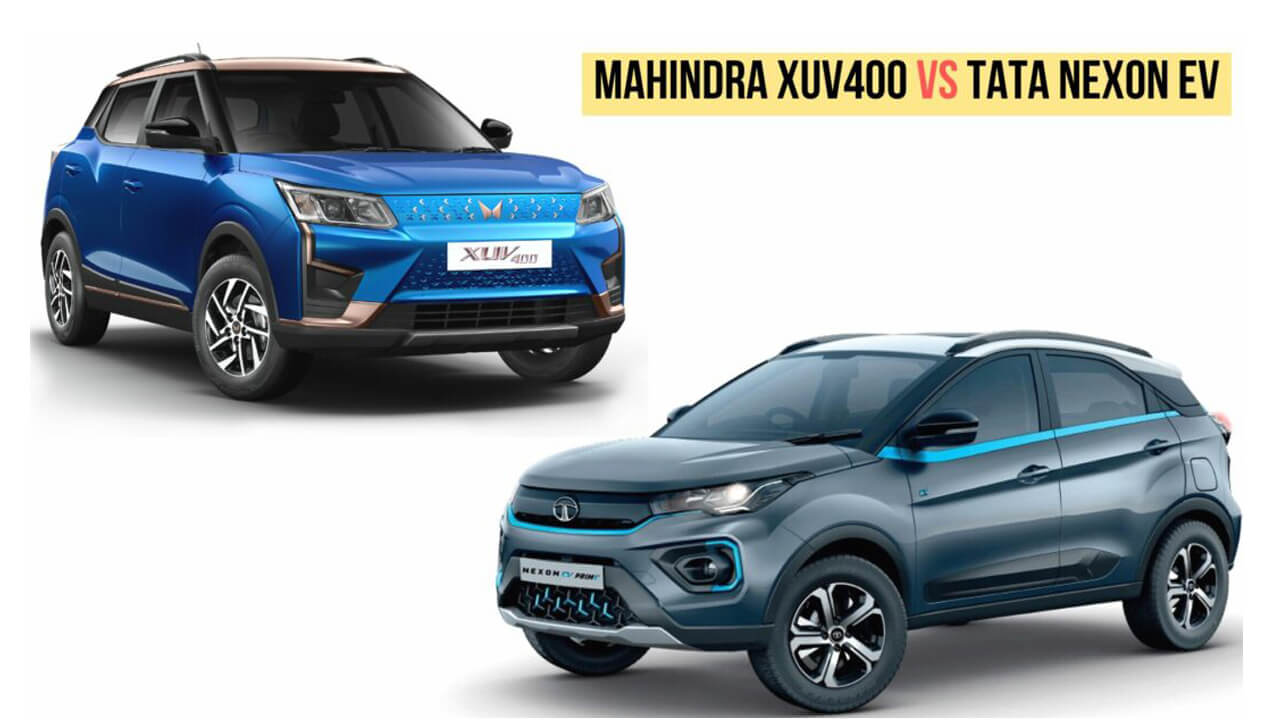 Mahindra XUV400 vs Tata Nexon EV Compared