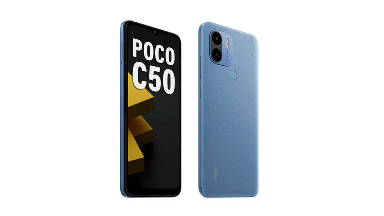 Poco C50 Launched in India