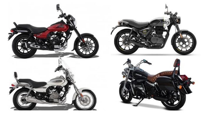 Top 5 Cruiser Motorcycle Buy under Rs 2 lakh in India