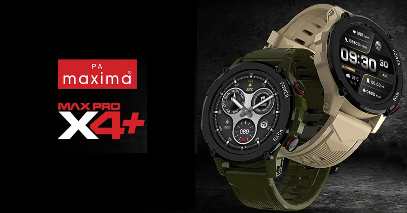 Maxima Max Pro X4 Plus Smartwatch launched